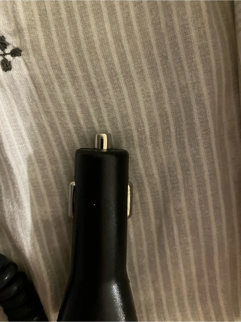 Verizon Black Vehicle Car Charger with 9 ft Coiled Cable